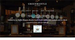 Desktop Screenshot of greenmantlepub.co.uk